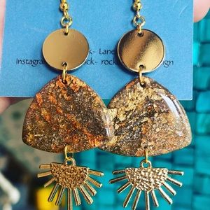 Handmade dangle earrings